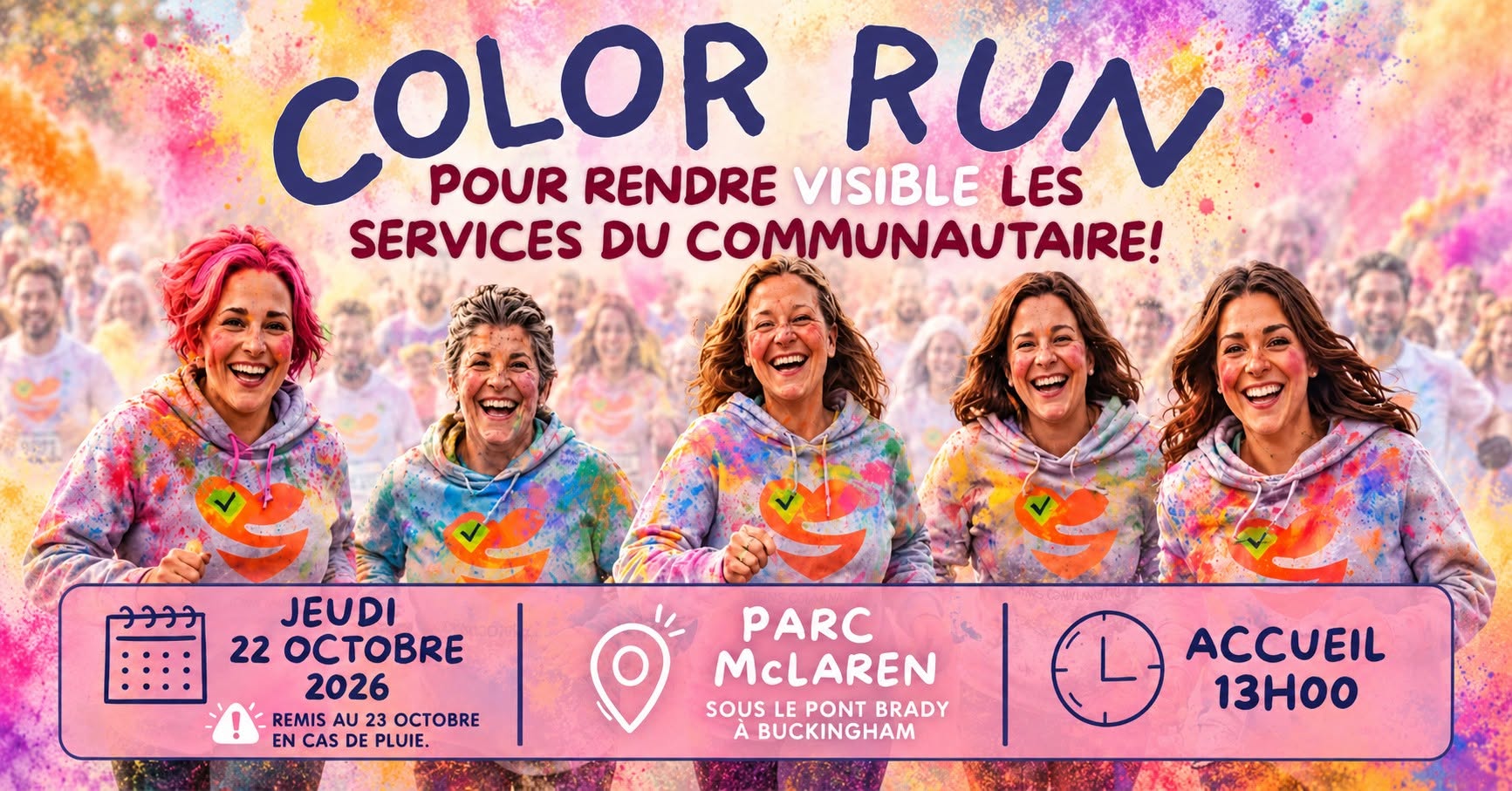 📣 INVITATION — COLOR RUN DU MOUVEMENT #votonscommunautaire