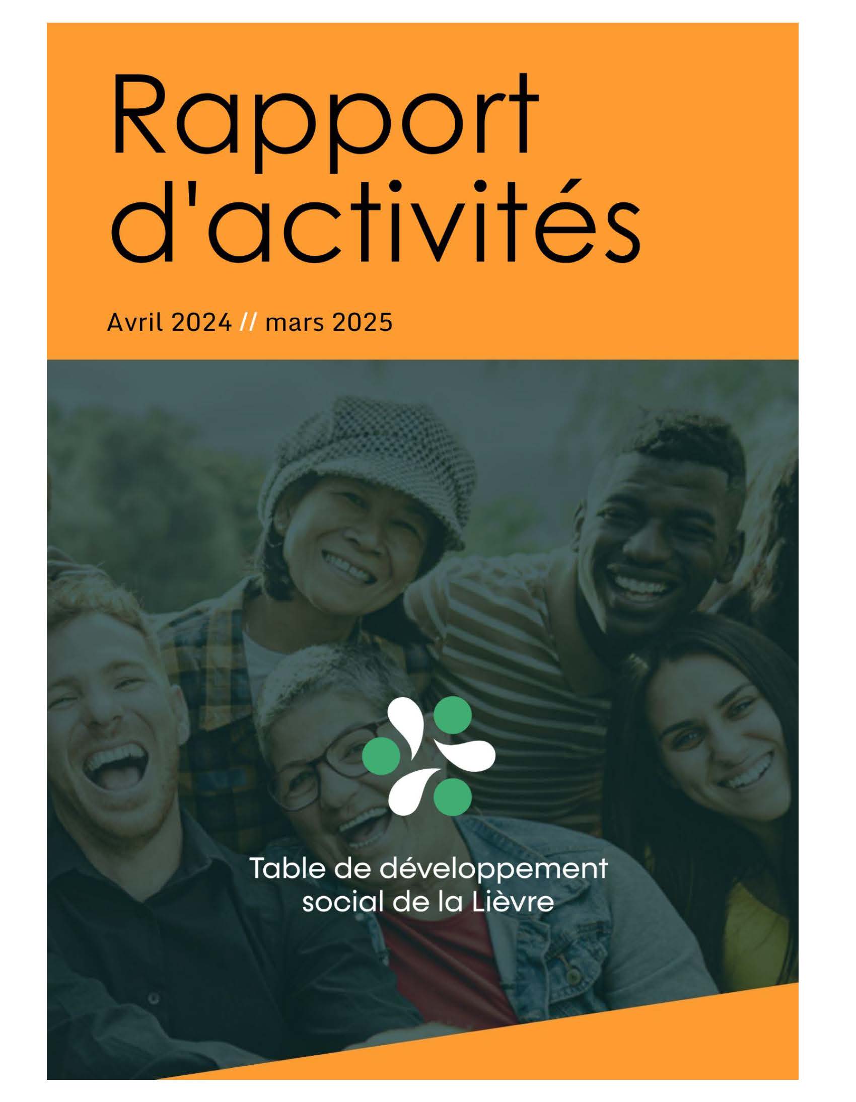 Rapport dactivites 2024 2025   TDSL Page 01